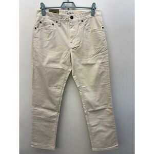 Goodfellow Mens 30x30 Slim Fit Stretch Jeans Khaki Chino Pants Ivory